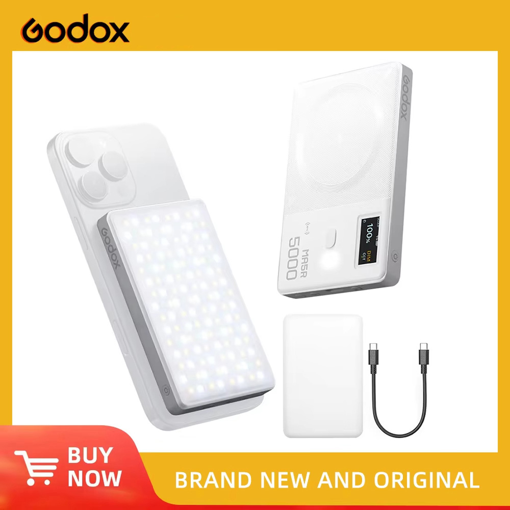 Photography Lighting Design - Godox MA5R Magnetic Charging Full-Color LED