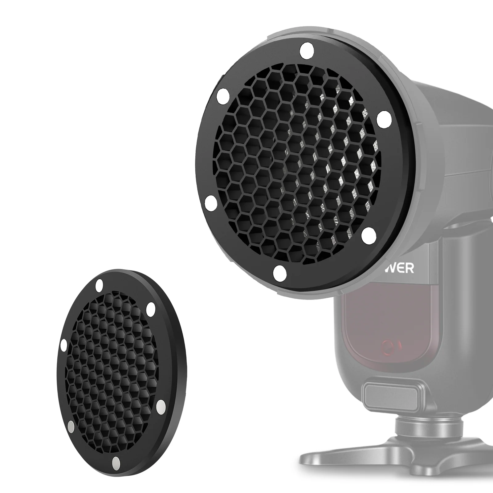 Honeycomb Grid Filter - NEEWER CRS15 Magnetic Mount Honeycomb Grid