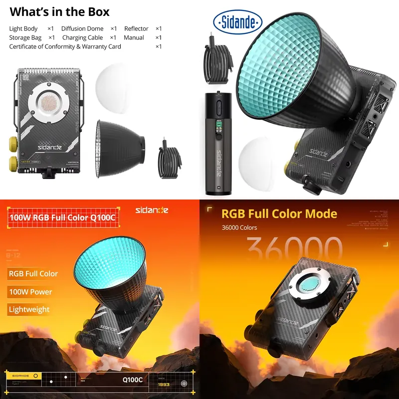 Photography Of Lighting - Brand For Sidande Q100C Q100Lite Optical