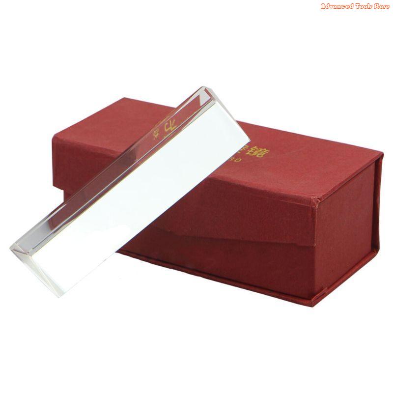 Lighting Glass Photography - Crystal Optical Glass Triangular Prism for