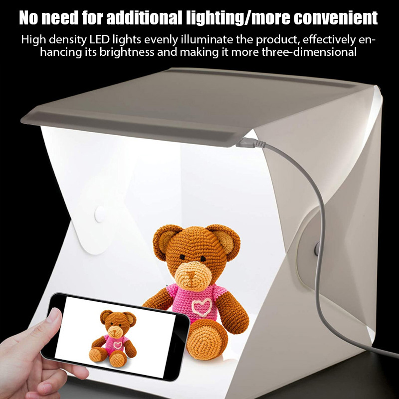 Photography Lighting Backdrop - Lightbox Light Box Mini Photo Studio