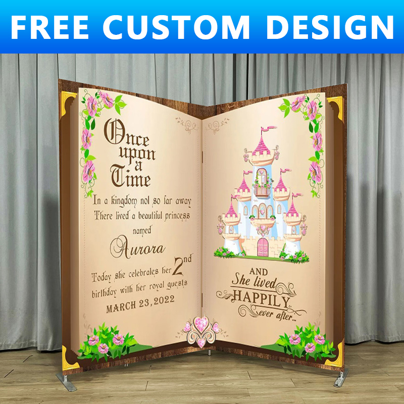 Photography Lighting Backdrop - Aluminum Foldable Backdrop Panel Square Party