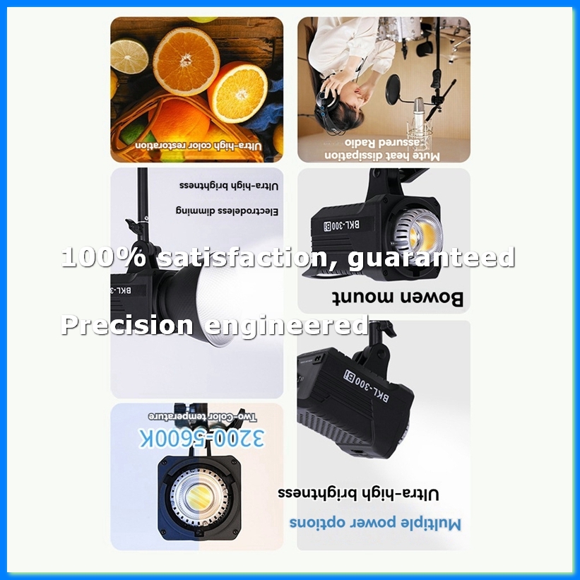 Photography Lighting Led - 300W Bi LED Video Light, Continuous