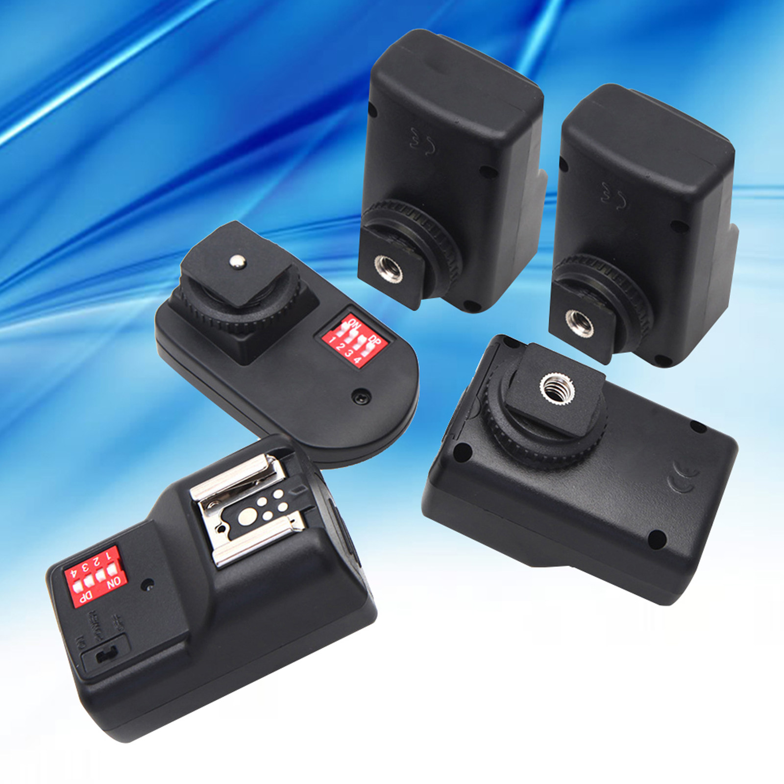 Trigger Receiver Set - 16 Channel Wireless Flash Trigger Remote