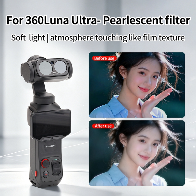 Lighting Glass Photography - For Insta 360 Luna Ultra Soft