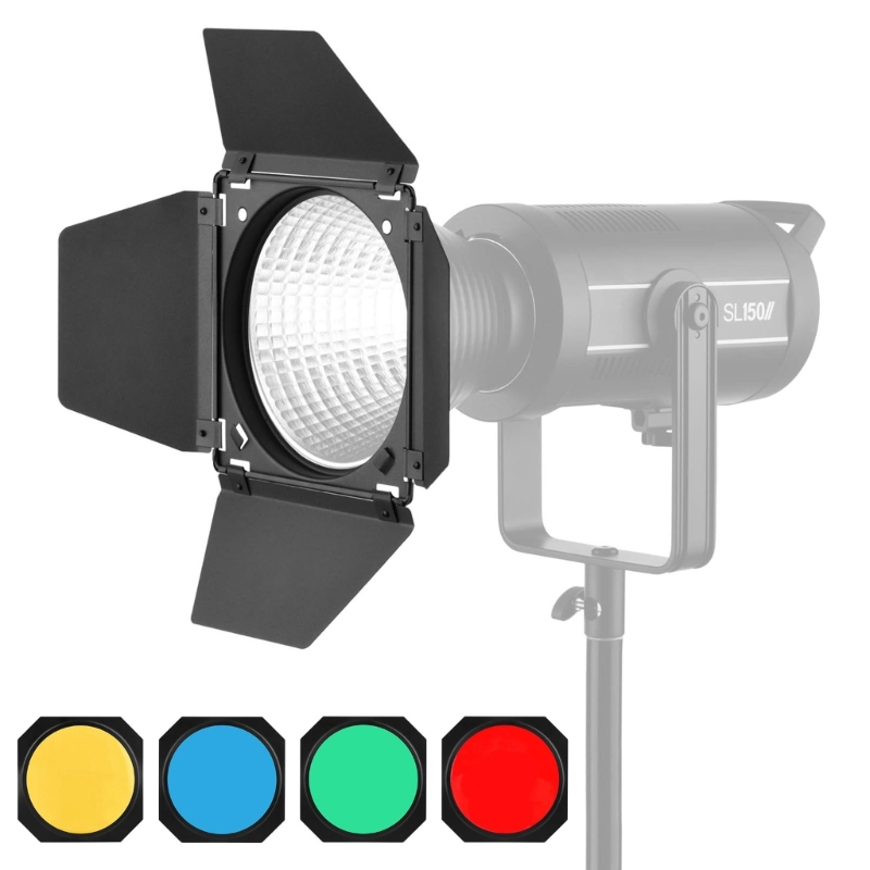 Barn Door+Honeycomb Grids + 4  - Honeycomb Grid Filter review and price