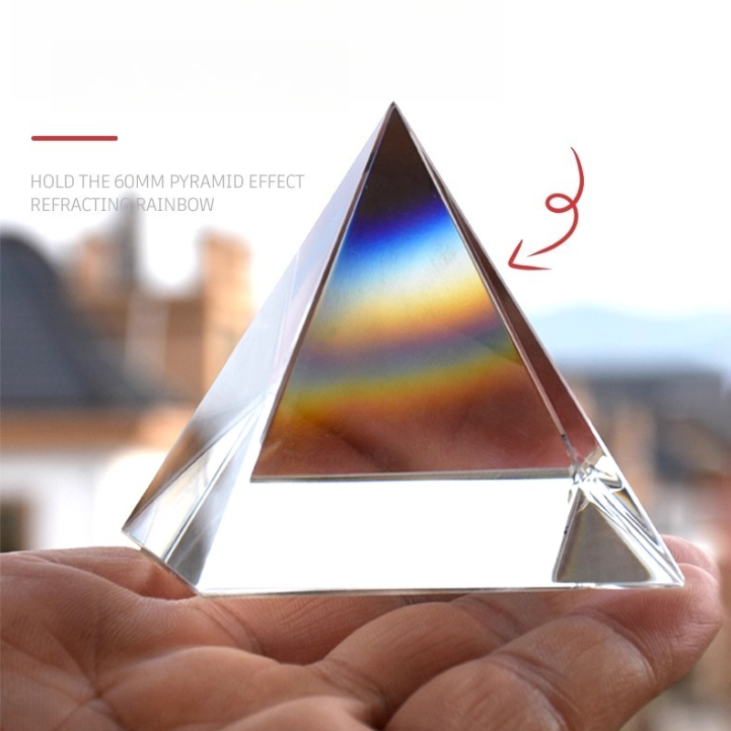 40mm/60mm Quadrangular Pyramid - Lighting Glass Photography review and price