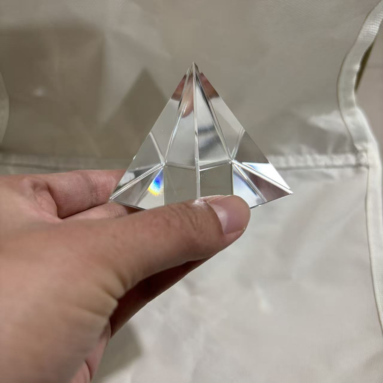 40mm/60mm Quadrangular Pyramid - Lighting Glass Photography review and price