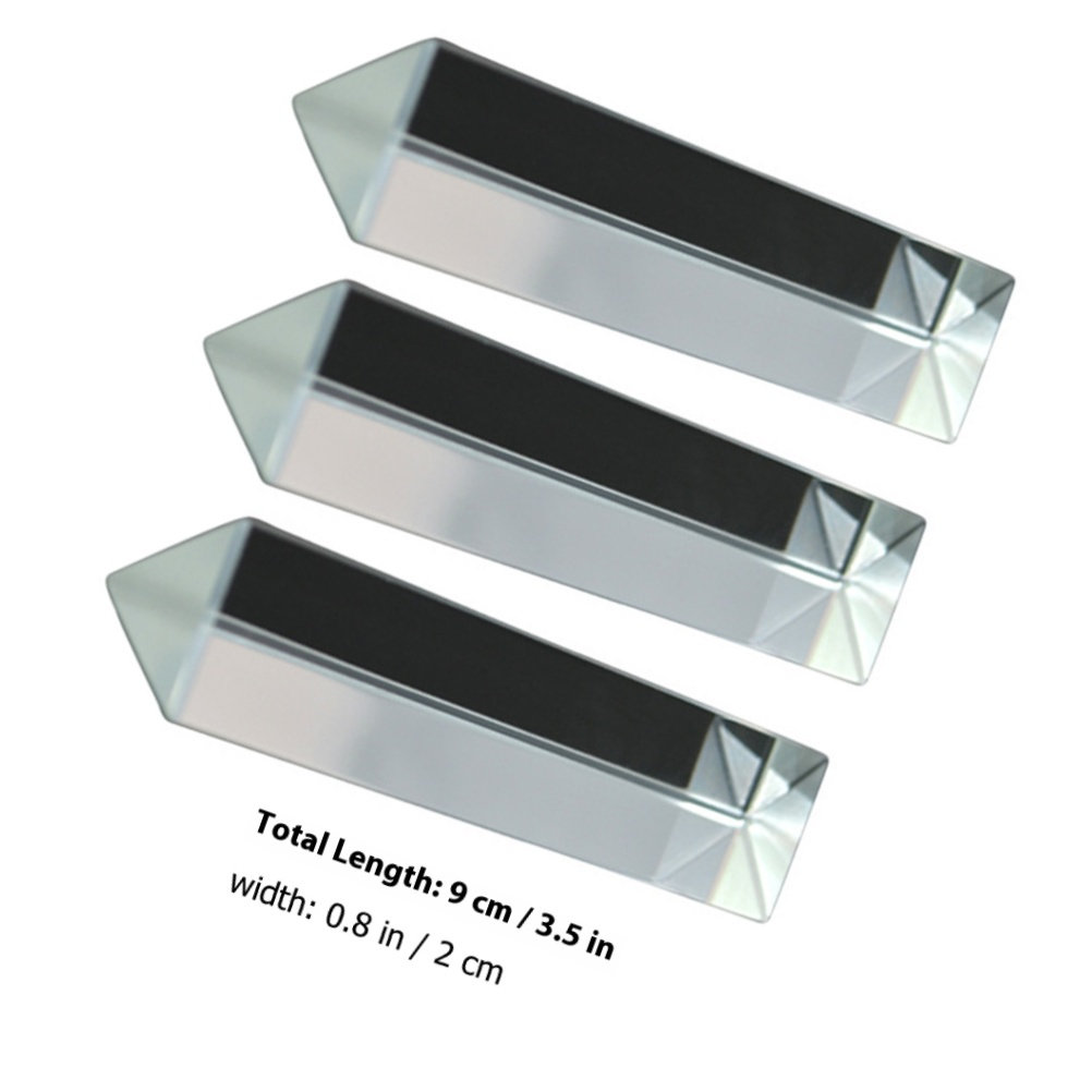 3Pcs Equilateral Optical Glass - Learn Photography Lighting review and price