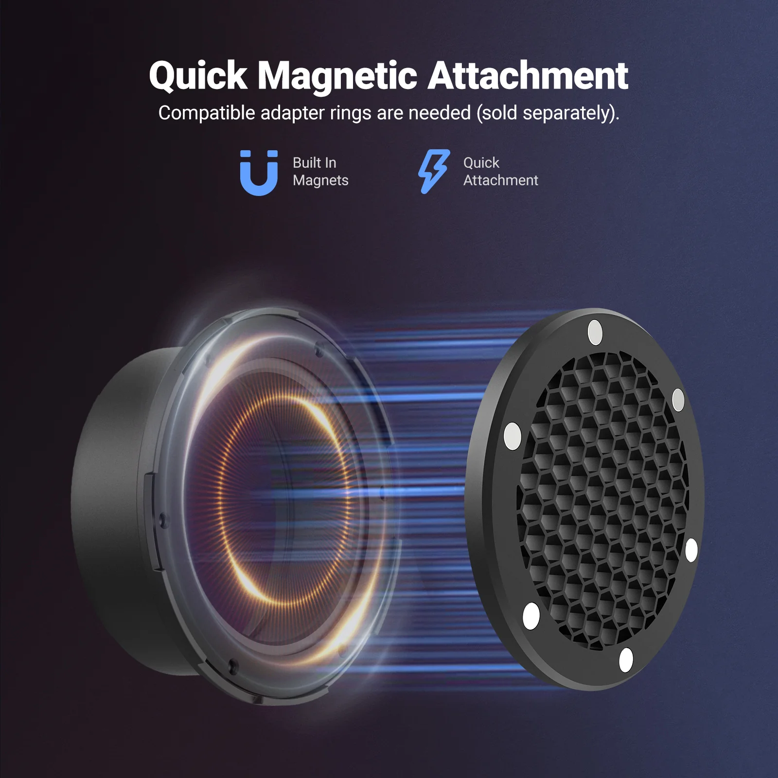 NEEWER CRS15 Magnetic Mount Ho - Honeycomb Grid Filter review and price