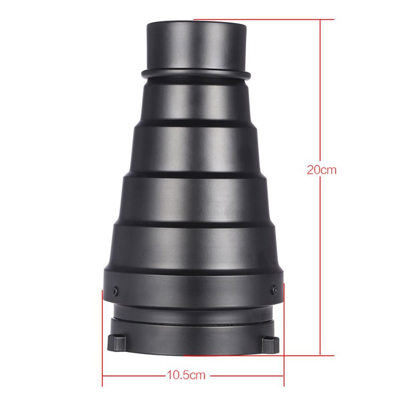 N75R-3X Conical Snoot With Hon - Honeycomb Grid Filter review and price