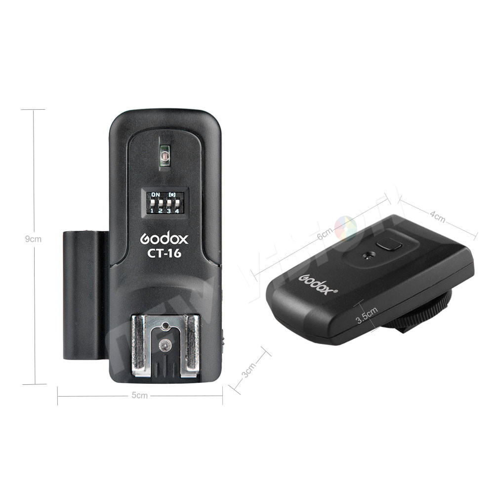 Godox CT-16 Flash Trigger 16 C - Trigger Receiver Set review and price