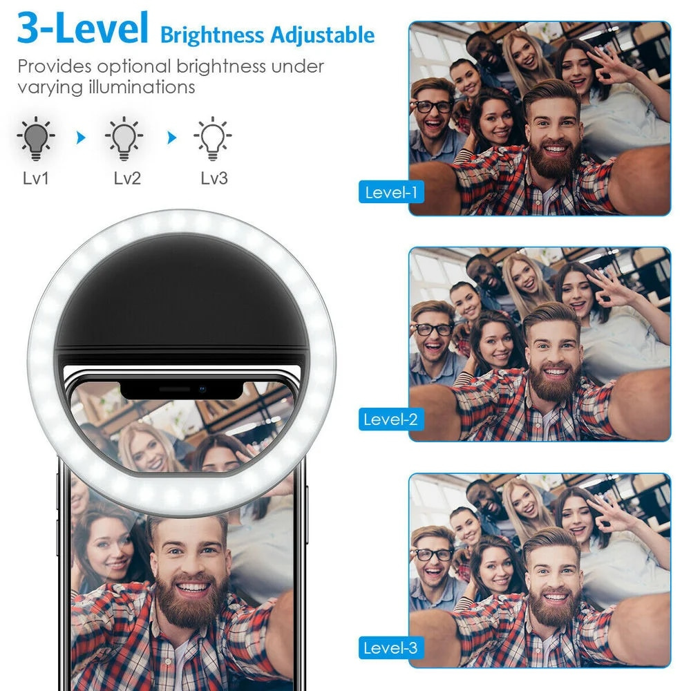 LED Selfie Fill Light USB Char - Photography Lighting Led review and price