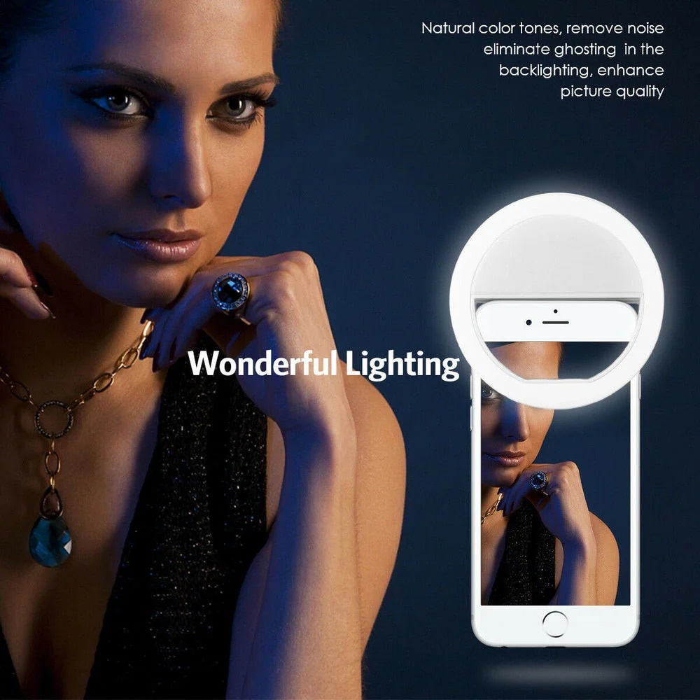 LED Selfie Fill Light USB Char - Photography Lighting Led review and price