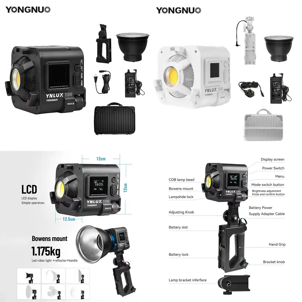 YONGNUO YNLUX100 100W 3200K-56 - Photography Lighting For Studio review and price