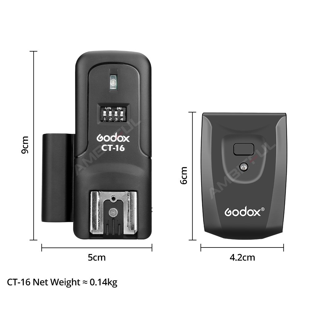 Godox CT-16 16 Channels Wirele - Trigger Receiver Set review and price