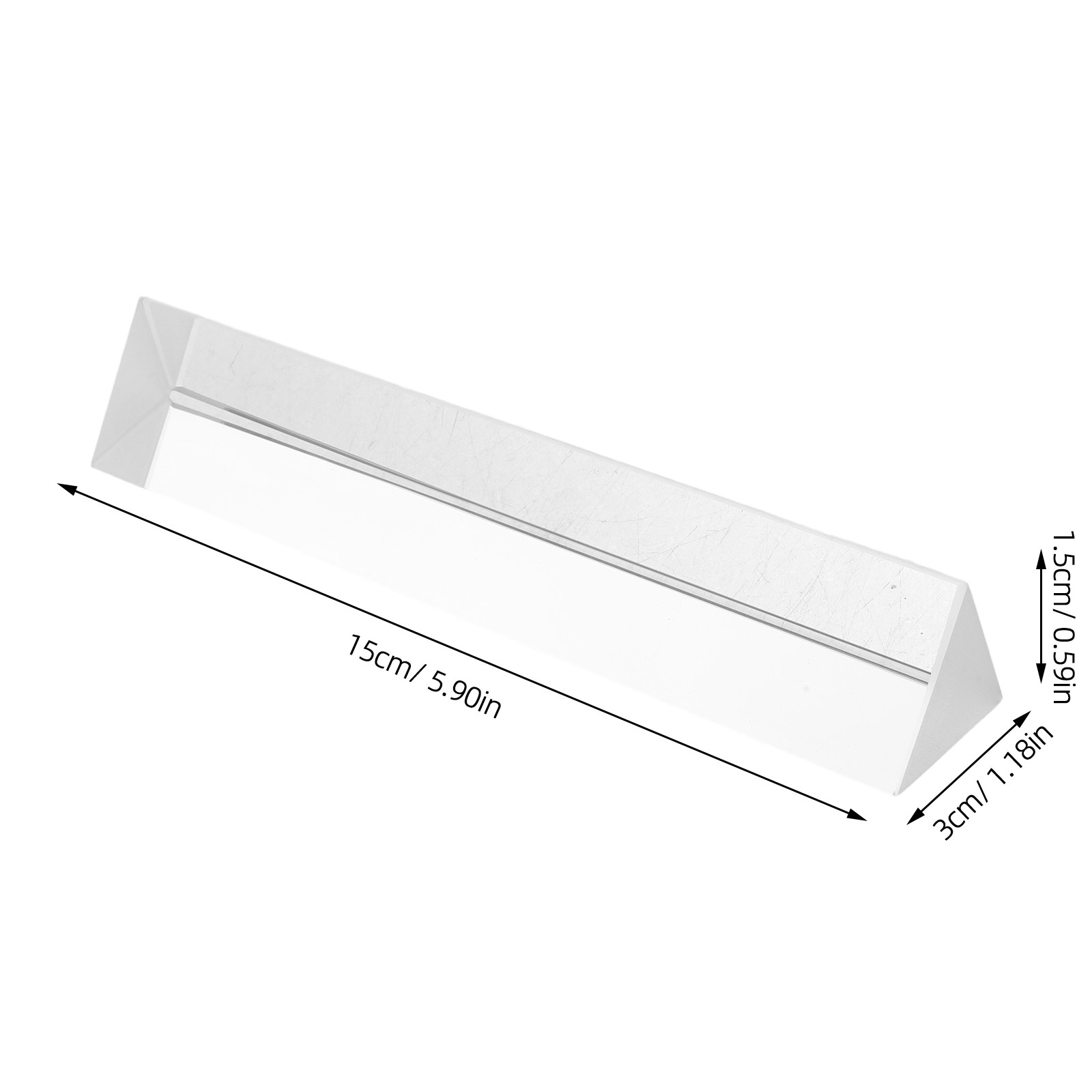Optical Glass Triangular Prism - Lighting Glass Photography review and price