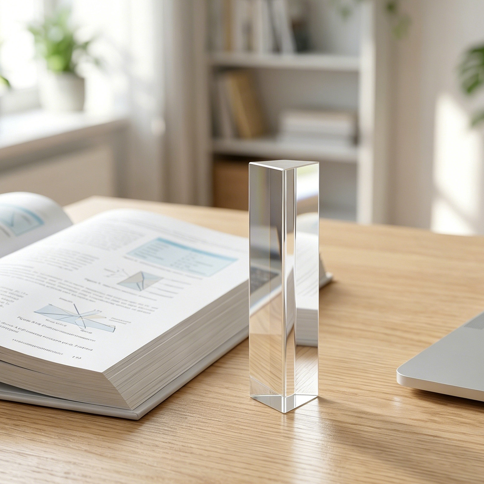 Optical Glass Triangular Prism - Lighting Glass Photography review and price