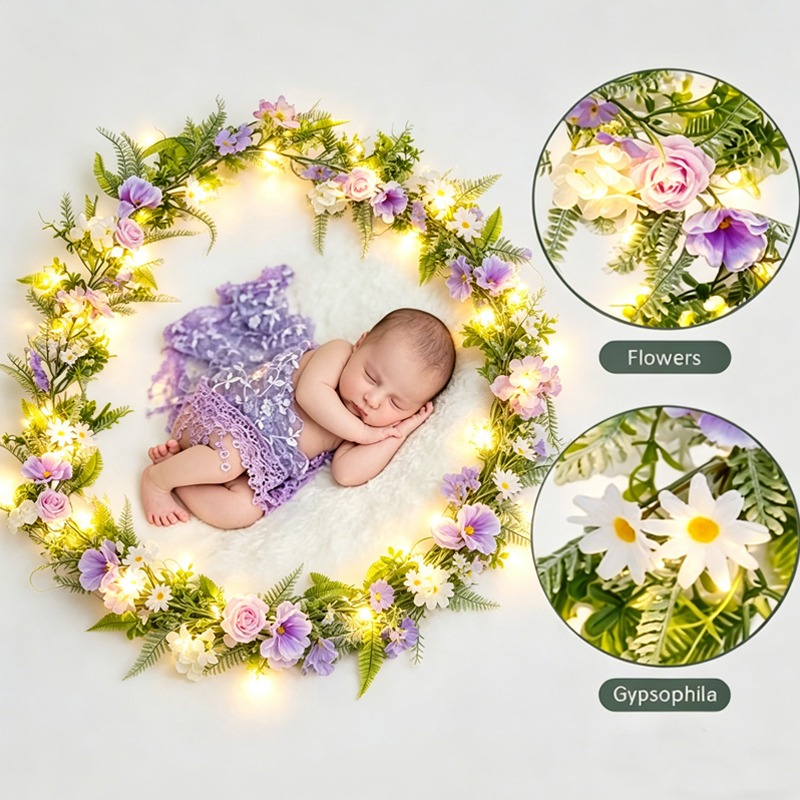 LED Artificial Peony Daisy Vin - Photography Artificial Lighting review and price
