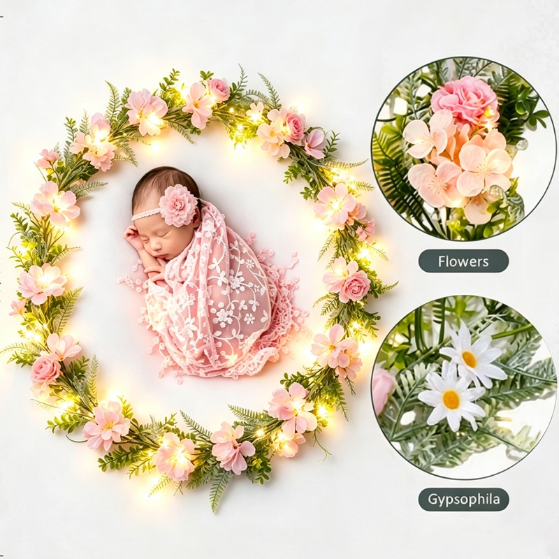 LED Artificial Peony Daisy Vin - Photography Artificial Lighting review and price
