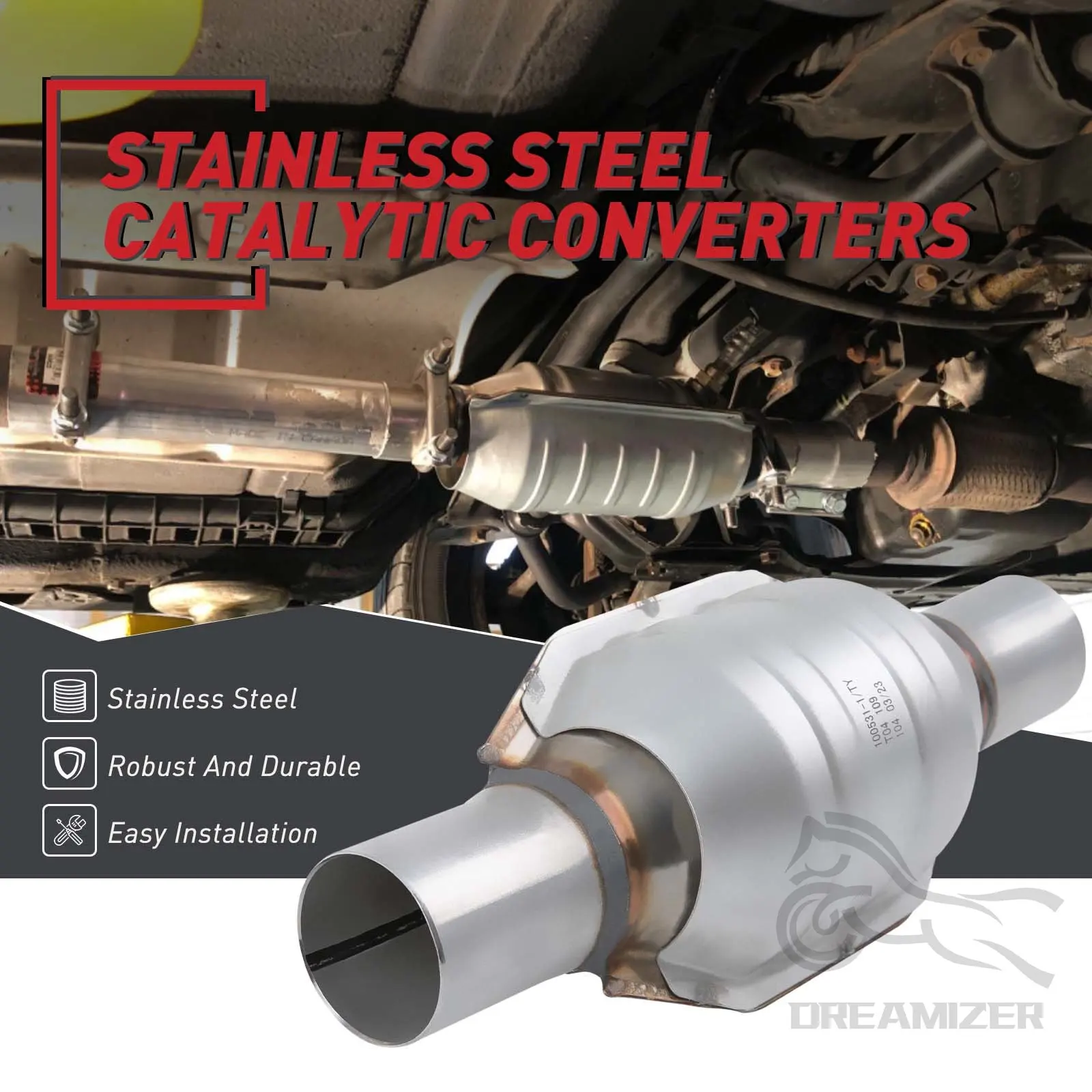 Three-Way Catalytic Converter  - Honeycomb Grid Filter review and price