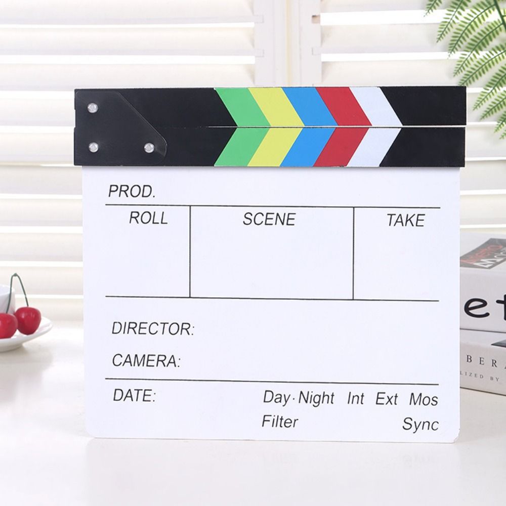 Acrylic Regisseur Scene Clappe - Photography Lighting Led review and price