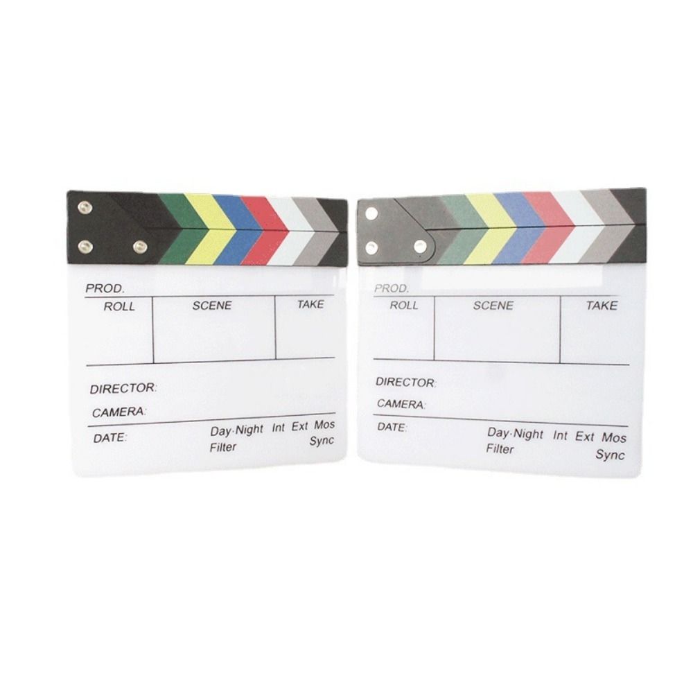 Acrylic Regisseur Scene Clappe - Photography Lighting Led review and price