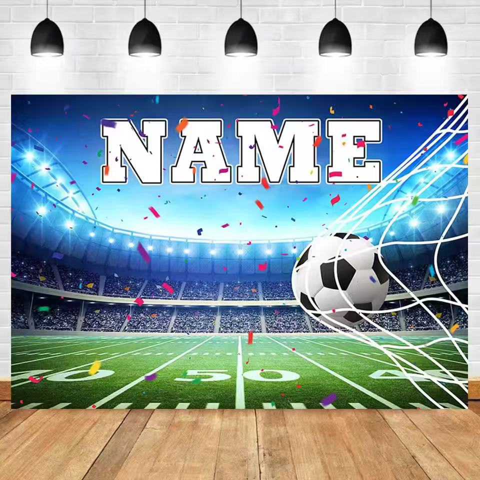 Football Backdrop Customize Na - Photography Lighting Backdrop review and price