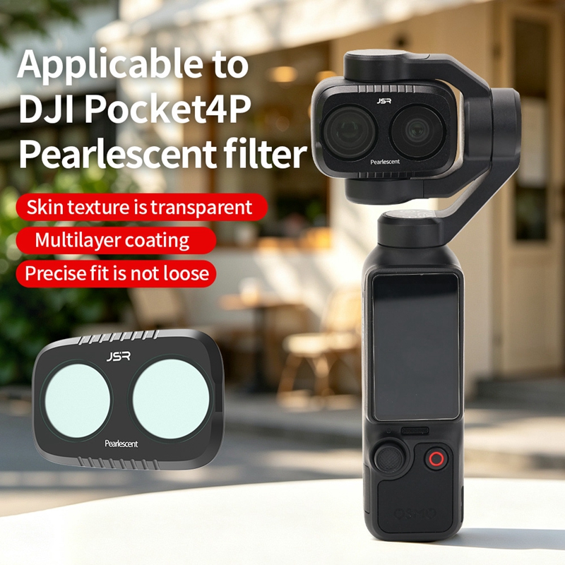 For DJI Osmo Pocket 4P Camera  - Lighting Glass Photography review and price