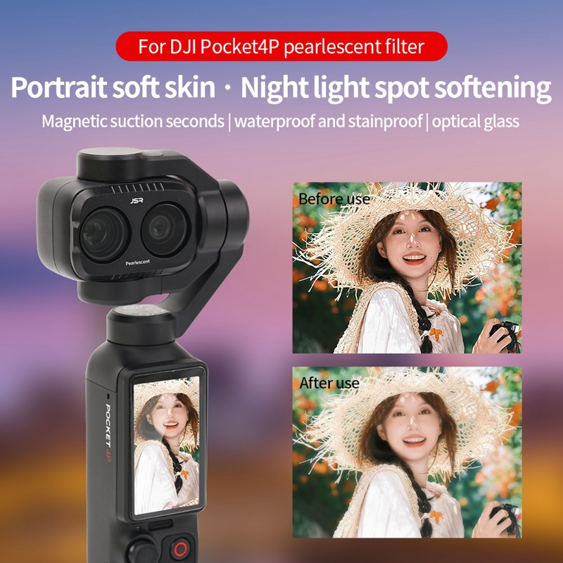For DJI Osmo Pocket 4P Camera  - Lighting Glass Photography review and price