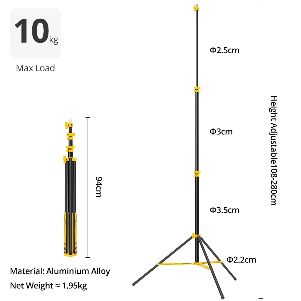 AMBITFUL GM280Y 280cm Professi - Photography Lighting Mount review and price
