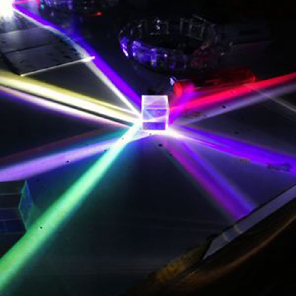 Glass Cube 23mm Dichroic Prism - Lighting Glass Photography review and price