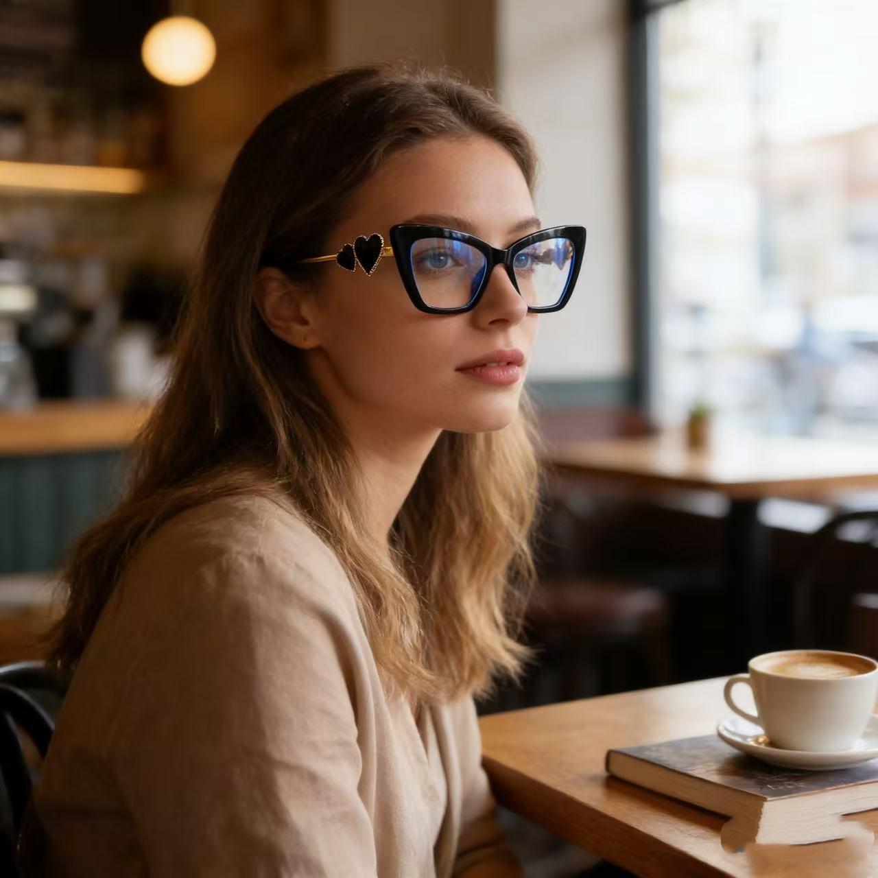Fashion Eyeglasses for Woman L - Lighting Glass Photography review and price