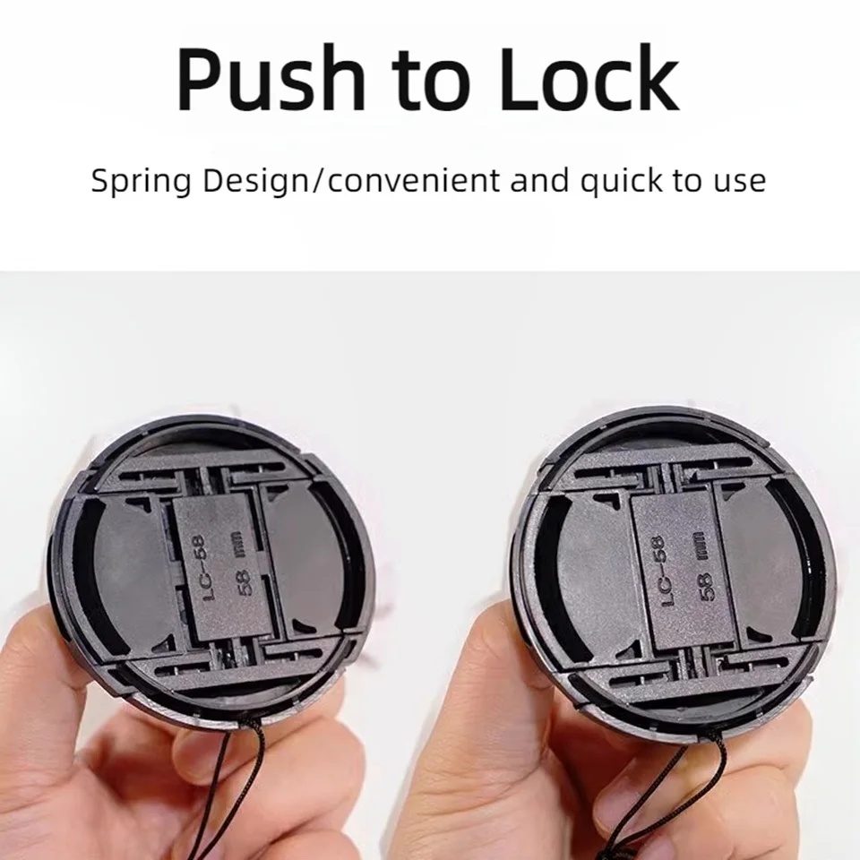 Camera Lens Cap 37mm 40.5mm 43 - Sony Camera Zv-E10 review and price