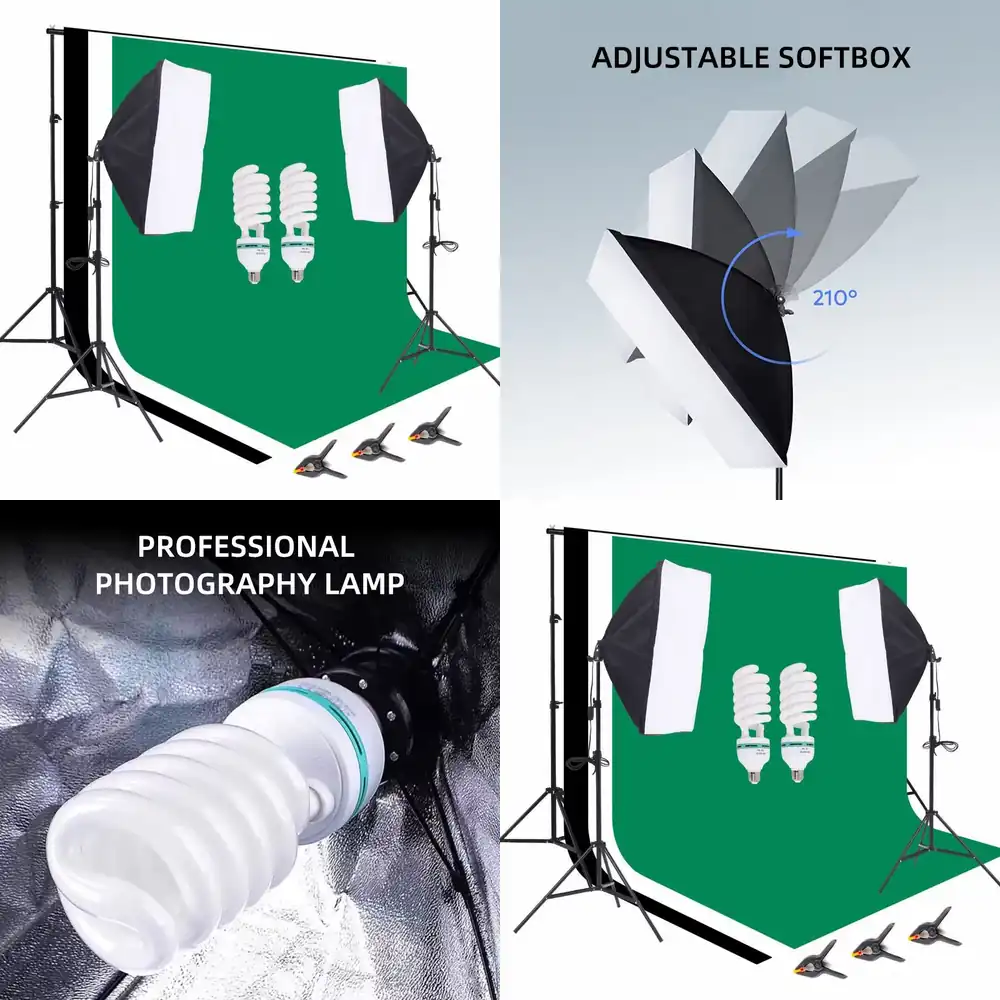 1 Photo Studio Equipment 2.6*3 - Photography Lighting Kit Portable review and price