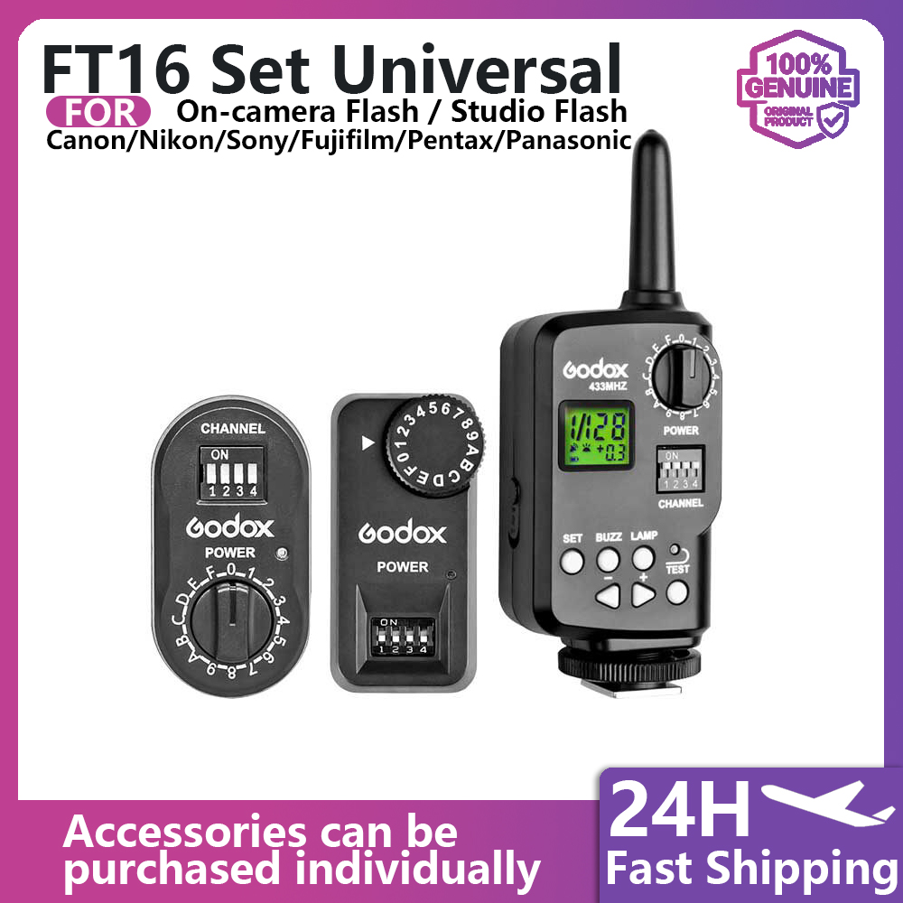 FT-16 Flash Trigger Set Transm - Trigger Receiver Set review and price