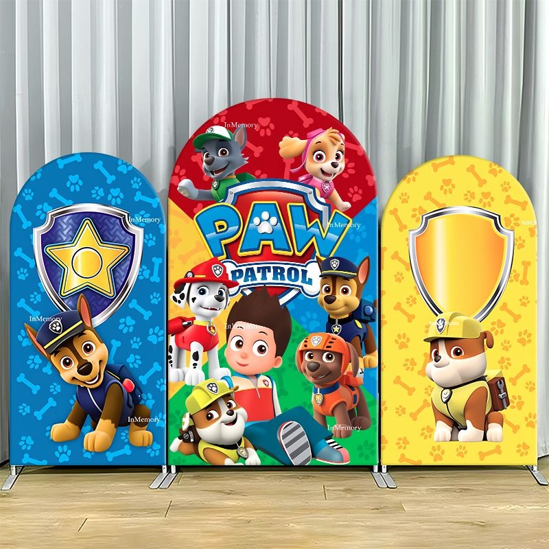 Paw Patrol Arch Backdrop Cover - Photography Lighting Backdrop review and price