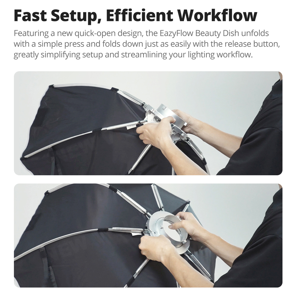 New Godox EazyFlow Beauty Dish - Photography Lighting Design review and price