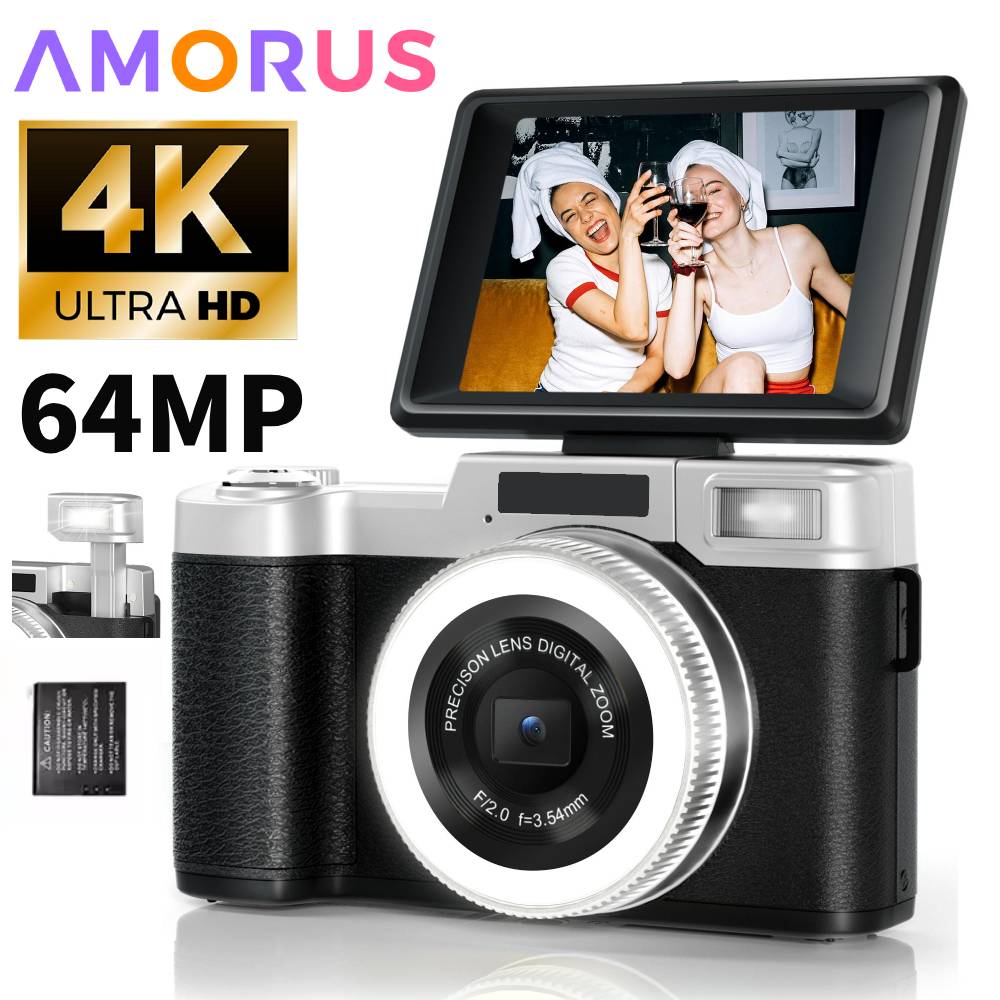 4K 64MP Digital Camera for Pho - Lighting In Photography For Beginners review and price