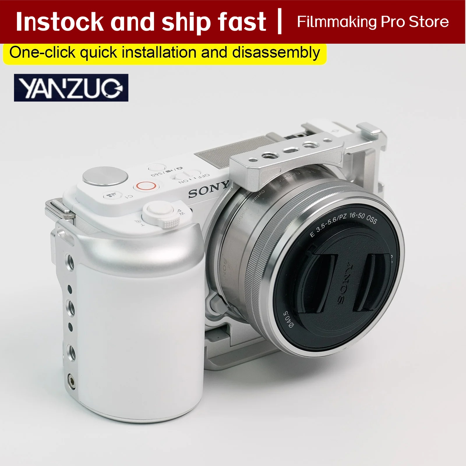 YANZUO ZV-E10 Camera Cage Alum - Sony Camera Zv-E10 review and price