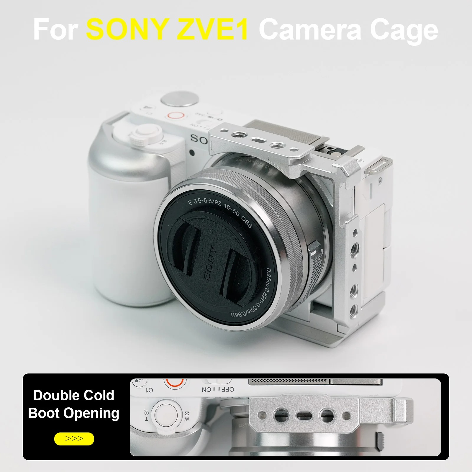 YANZUO ZV-E10 Camera Cage Alum - Sony Camera Zv-E10 review and price