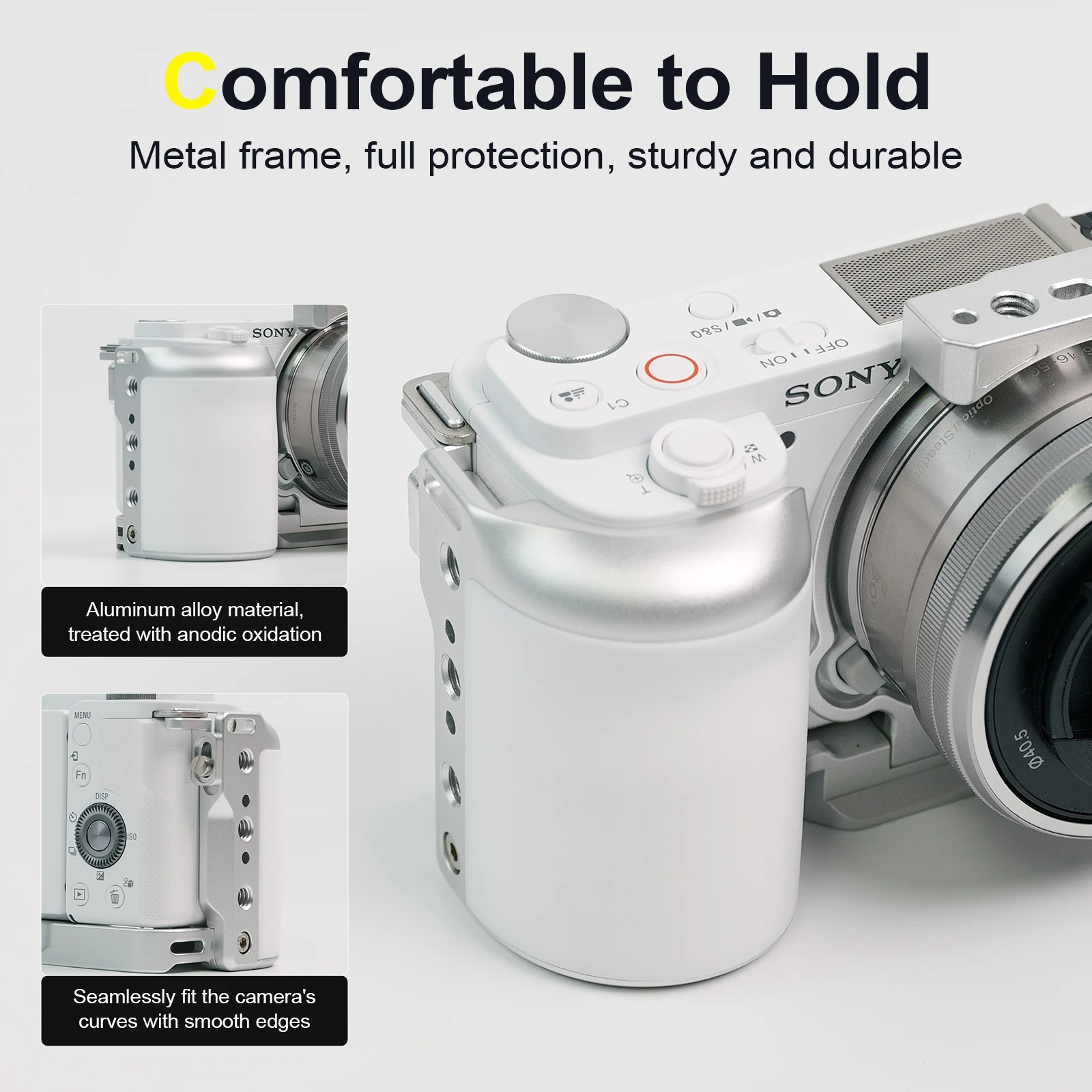YANZUO ZV-E10 Camera Cage Alum - Sony Camera Zv-E10 review and price