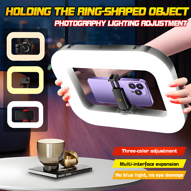 Roreta Handheld Ring LED Recha - Photography Artificial Lighting review and price