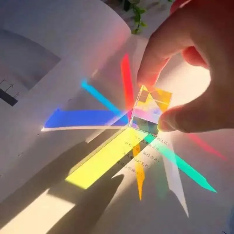 Glass Cube Dichroic Prism X-Cu - Lighting Glass Photography review and price