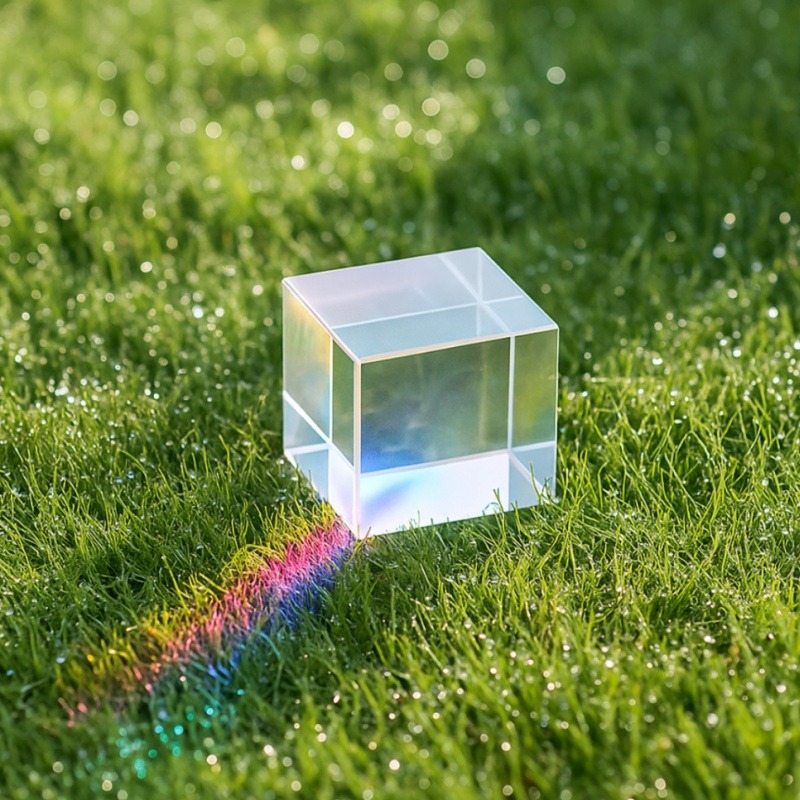 Glass Cube Dichroic Prism X-Cu - Lighting Glass Photography review and price