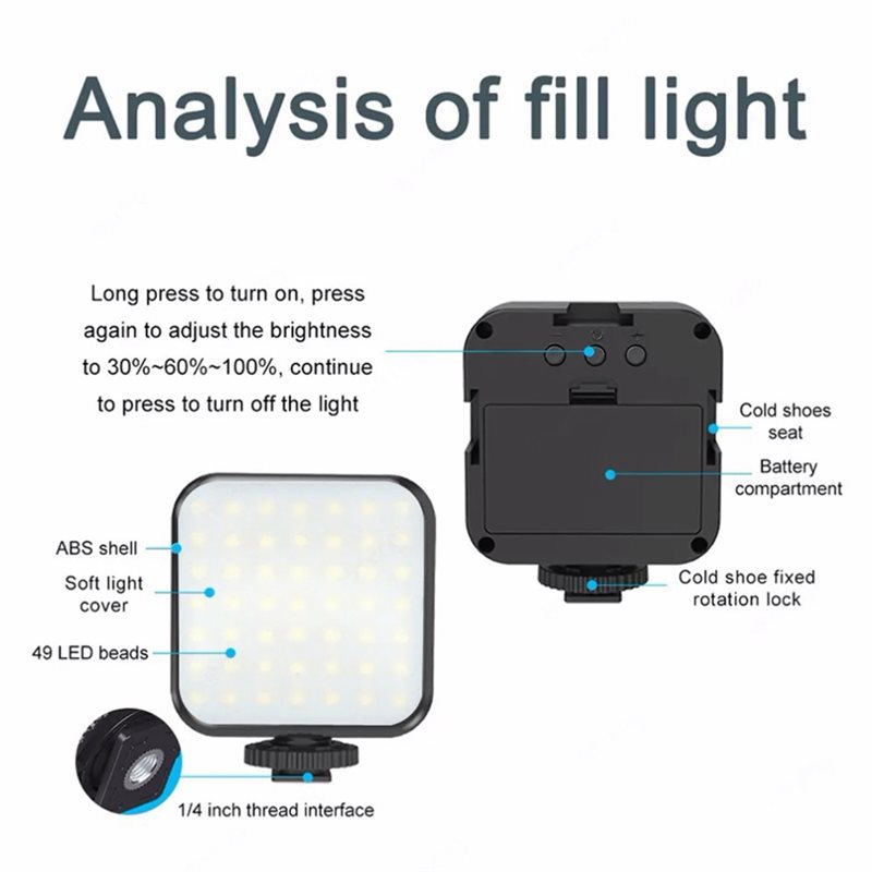 LED Light Tripod Smartphone Vi - Photography Lighting Kit Portable review and price